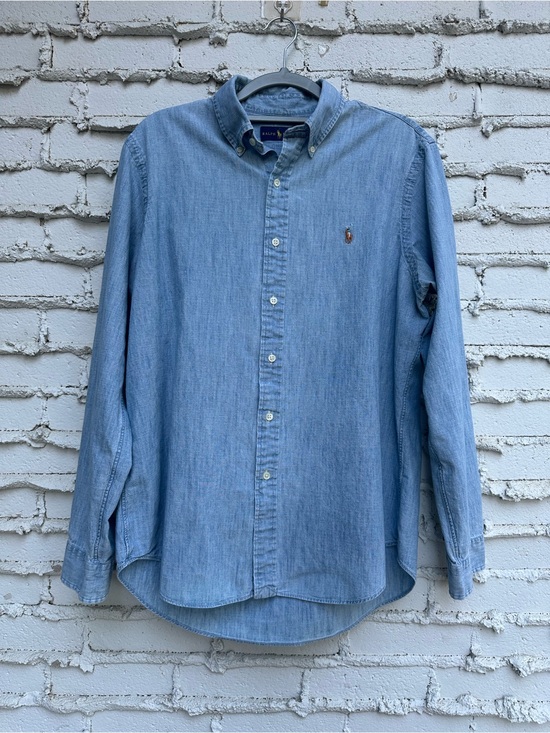 Ralph Lauren Other - Ralph Lauren Light Blue Denim Button-Down Shirt